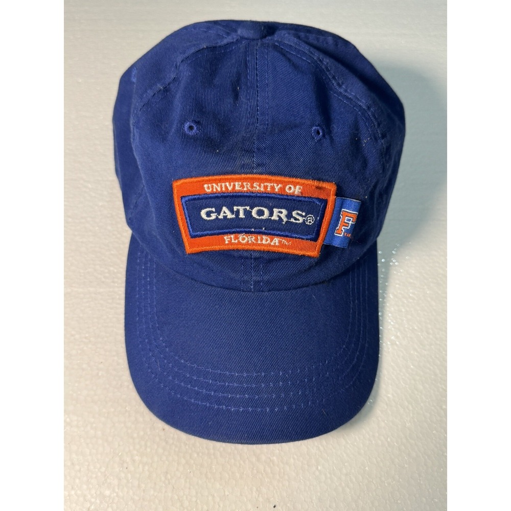 Vintage Starter Florida Gators Hat‎  Strap Back Blue Orange Football Athletic